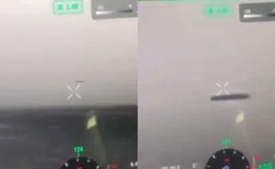 Snimljen ogromni NLO u obliku cigare na nebu iznad Ukrajine