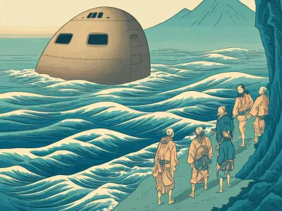 Utsuro-bune ili "šuplji brod": Je li ovo bio prvi japanski susret sa NLO-om?