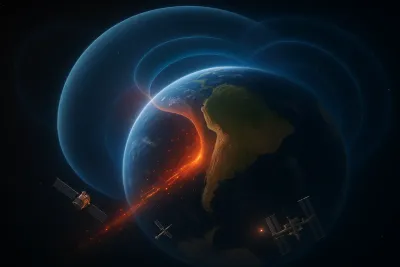 Južnoatlantska anomalija: Opasna rupa u zemljinom magnetnom štitu koja se širi