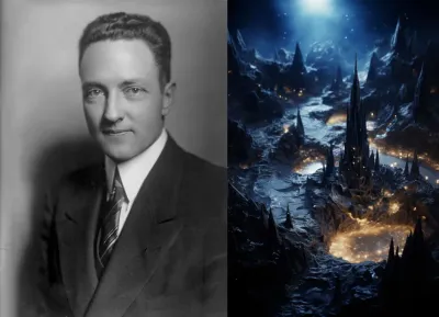 Admiral Richard Byrd i kristalni grad na Antarktiku