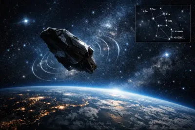 Tesla, Crni vitez i zaboravljena šifra iz svemira