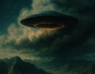 Nedavno objavljeni vojni video prikazuje NLO u obliku diska iznad Bliskog istoka